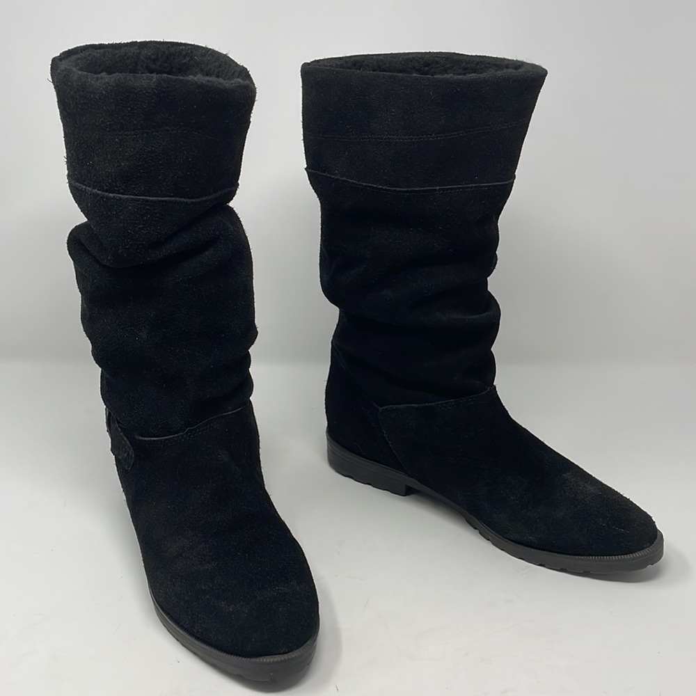 Vintage Woodbridge Suede Slouch Boots🖤